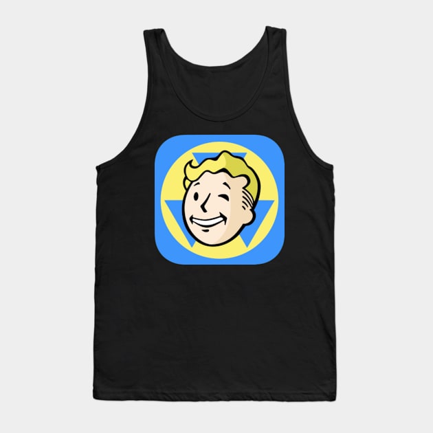 Vault boy 2 Tank Top by Gooth